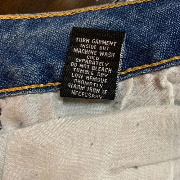 Ashley Stewart Sky High Ankle Blue Denim Jeans, Size 16T - Picture 7 of 8